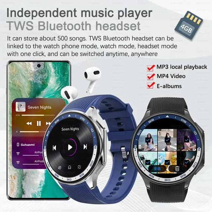 DT Advanced Smart watch with Health and Fitness Tracking, Bluetooth Calling - Waterproof and High-Resolution Display - Q-Happiness LTD