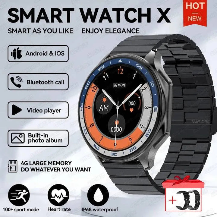 DT Advanced Smart watch with Health and Fitness Tracking, Bluetooth Calling - Waterproof and High-Resolution Display - Q-Happiness LTD