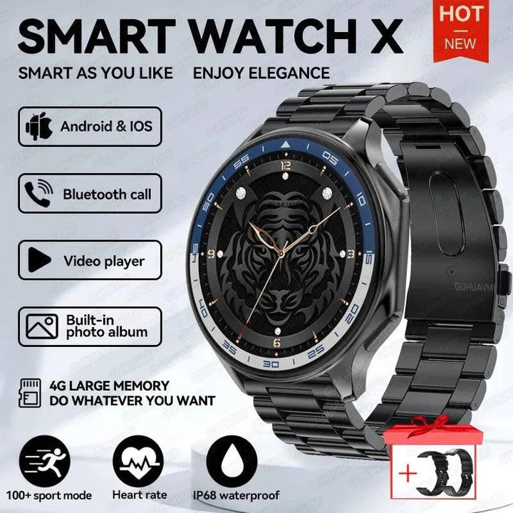 DT Advanced Smart watch with Health and Fitness Tracking, Bluetooth Calling - Waterproof and High-Resolution Display - Q-Happiness LTD