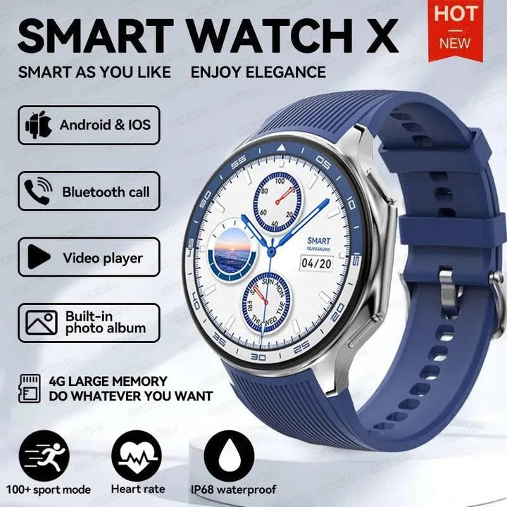 DT Advanced Smart watch with Health and Fitness Tracking, Bluetooth Calling - Waterproof and High-Resolution Display - Q-Happiness LTD