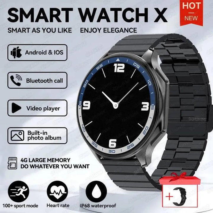 DT Advanced Smart watch with Health and Fitness Tracking, Bluetooth Calling - Waterproof and High-Resolution Display - Q-Happiness LTD