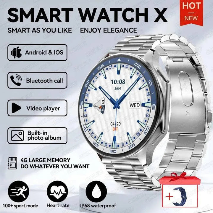 DT Advanced Smart watch with Health and Fitness Tracking, Bluetooth Calling - Waterproof and High-Resolution Display - Q-Happiness LTD