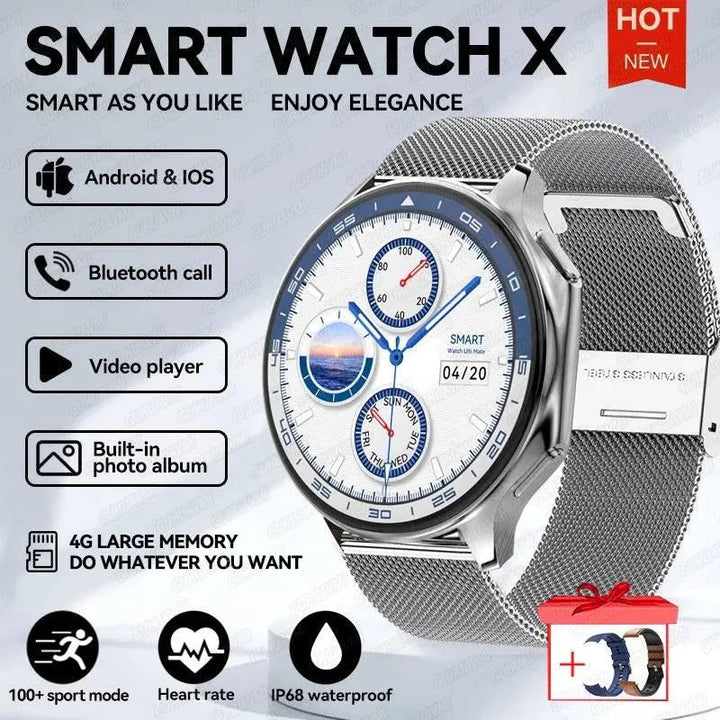 DT Advanced Smart watch with Health and Fitness Tracking, Bluetooth Calling - Waterproof and High-Resolution Display - Q-Happiness LTD