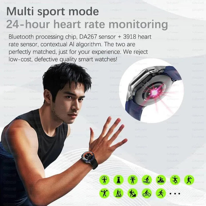 DT Advanced Smart watch with Health and Fitness Tracking, Bluetooth Calling - Waterproof and High-Resolution Display - Q-Happiness LTD