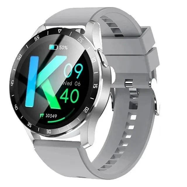 Smart Watch with TWS Bluetooth Headsets, Health Monitoring, Fitness Tracker, and AMOLED Display - Waterproof and Compatible with Android & iOS - Q-Happiness LTD