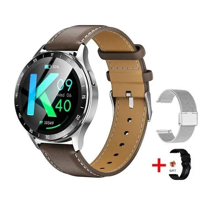 Smart Watch with TWS Bluetooth Headsets, Health Monitoring, Fitness Tracker, and AMOLED Display - Waterproof and Compatible with Android & iOS - Q-Happiness LTD