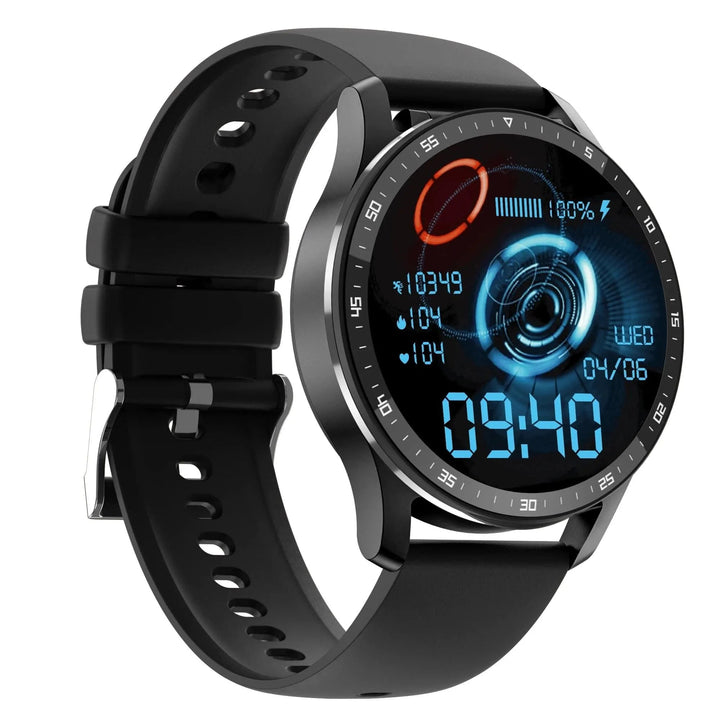 Smart Watch with TWS Bluetooth Headsets, Health Monitoring, Fitness Tracker, and AMOLED Display - Waterproof and Compatible with Android & iOS - Q-Happiness LTD