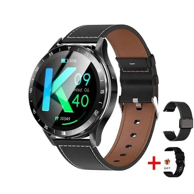 Smart Watch with TWS Bluetooth Headsets, Health Monitoring, Fitness Tracker, and AMOLED Display - Waterproof and Compatible with Android & iOS - Q-Happiness LTD