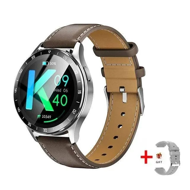 Smart Watch with TWS Bluetooth Headsets, Health Monitoring, Fitness Tracker, and AMOLED Display - Waterproof and Compatible with Android & iOS - Q-Happiness LTD