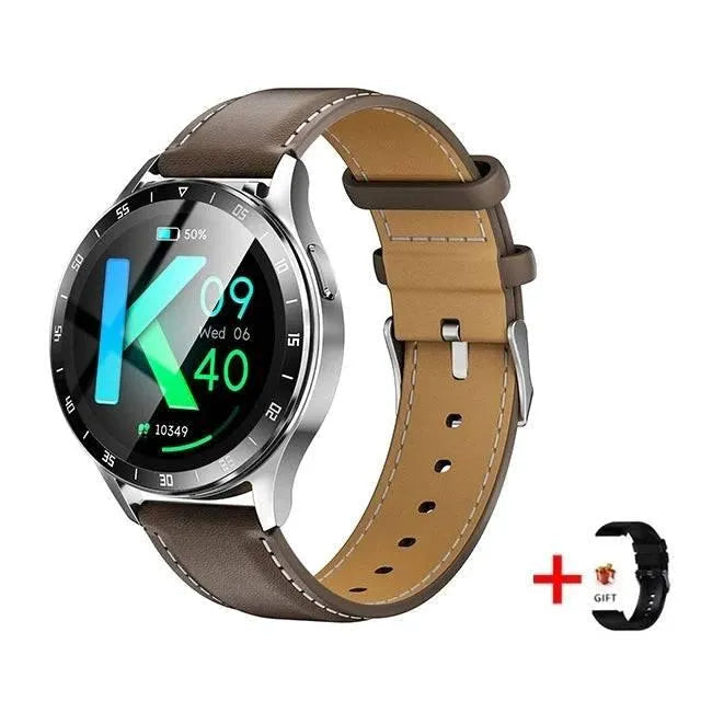 Smart Watch with TWS Bluetooth Headsets, Health Monitoring, Fitness Tracker, and AMOLED Display - Waterproof and Compatible with Android & iOS - Q-Happiness LTD