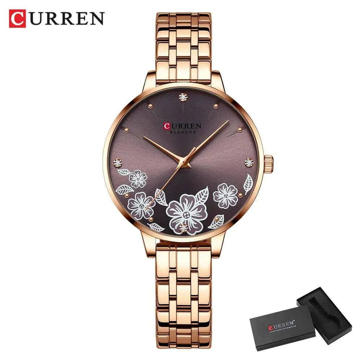 Fashion Women Bracelet Quartz Watch - Magnetic Sports Dress Wrist Watch, Model 9068S - Q-Happiness LTD