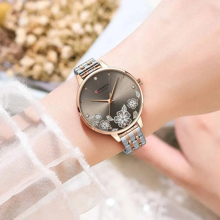 Fashion Women Bracelet Quartz Watch - Magnetic Sports Dress Wrist Watch, Model 9068S - Q-Happiness LTD