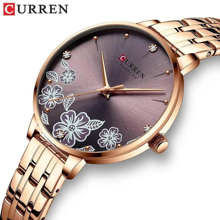 Fashion Women Bracelet Quartz Watch - Magnetic Sports Dress Wrist Watch, Model 9068S - Q-Happiness LTD