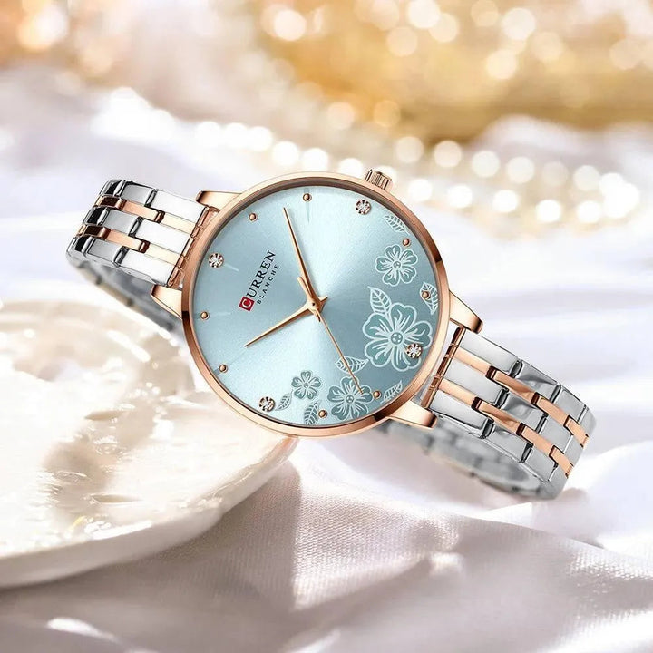 Fashion Women Bracelet Quartz Watch - Magnetic Sports Dress Wrist Watch, Model 9068S - Q-Happiness LTD