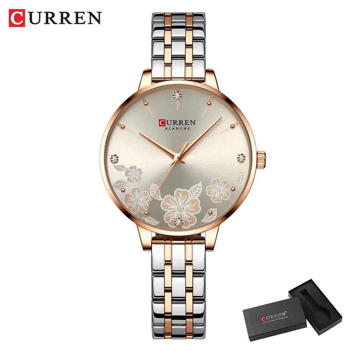 Fashion Women Bracelet Quartz Watch - Magnetic Sports Dress Wrist Watch, Model 9068S - Q-Happiness LTD