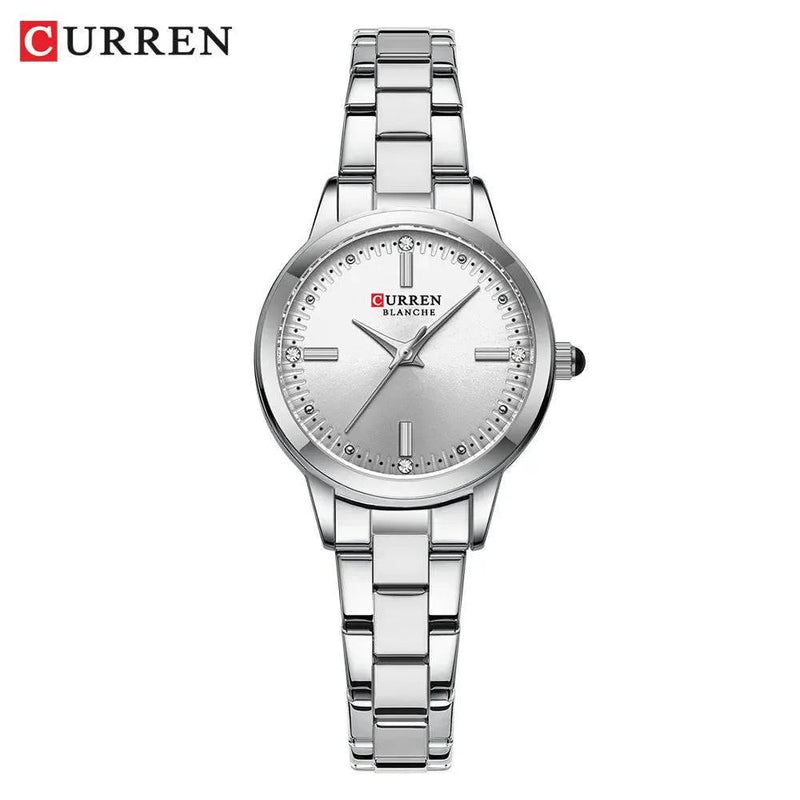 Original Quartz Watch for Women - Fashion Elegant Stainless Steel Waterproof Wristwatch, Model 9094L - Q-Happiness LTD