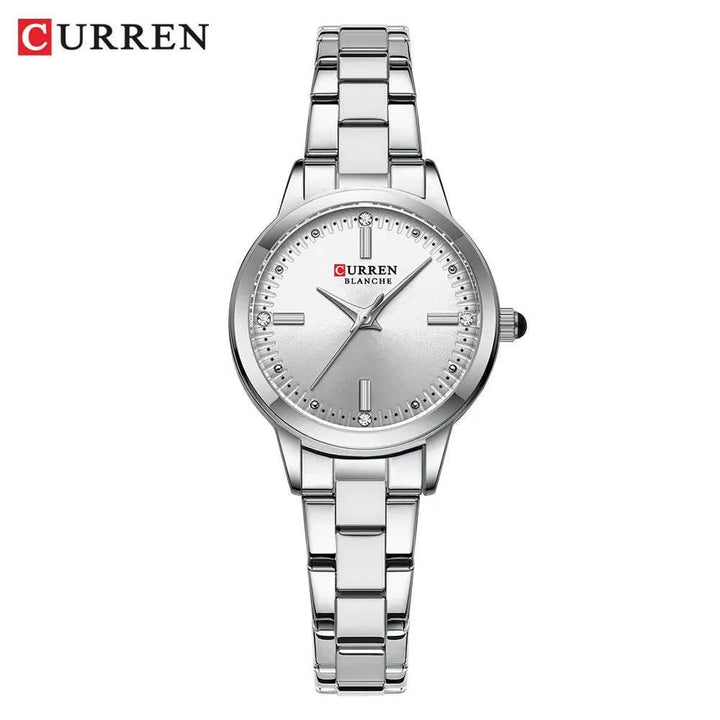 Original Quartz Watch for Women - Fashion Elegant Stainless Steel Waterproof Wristwatch, Model 9094L - Q-Happiness LTD