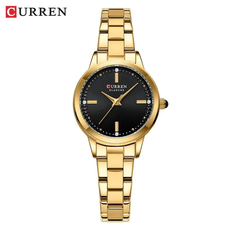 Original Quartz Watch for Women - Fashion Elegant Stainless Steel Waterproof Wristwatch, Model 9094L - Q-Happiness LTD