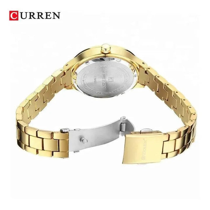 Women Casual Fashion Quartz Wristwatch - Top Luxurious Design, Model 9015 - Q-Happiness LTD