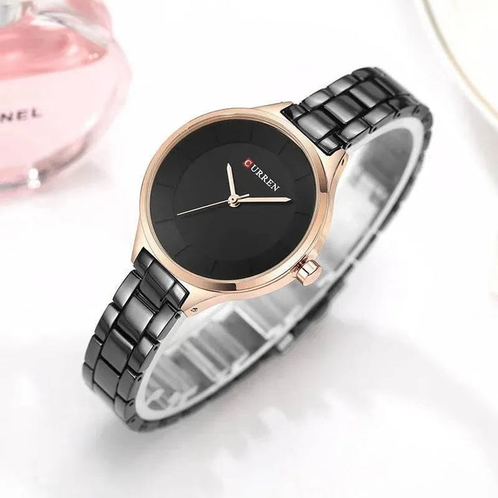 Women Casual Fashion Quartz Wristwatch - Top Luxurious Design, Model 9015 - Q-Happiness LTD