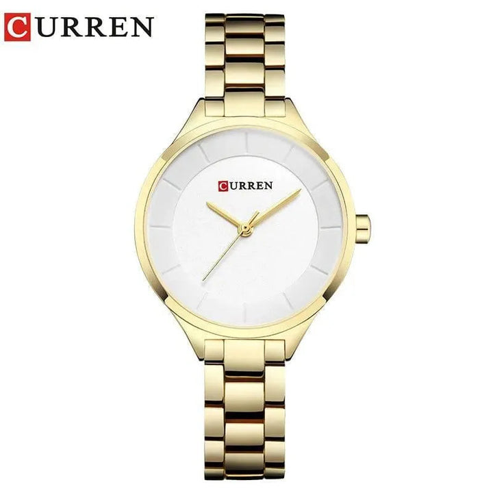 Women Casual Fashion Quartz Wristwatch - Top Luxurious Design, Model 9015 - Q-Happiness LTD