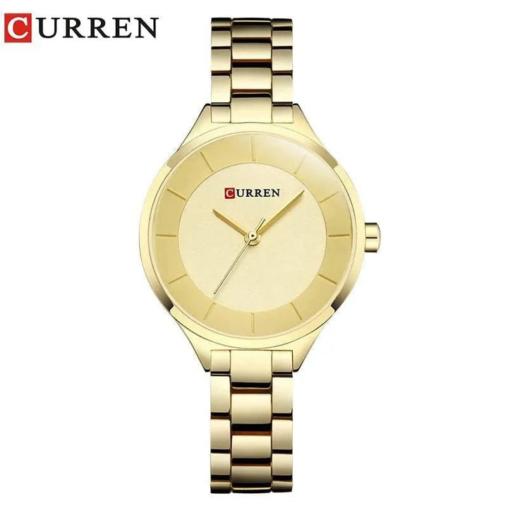 Women Casual Fashion Quartz Wristwatch - Top Luxurious Design, Model 9015 - Q-Happiness LTD